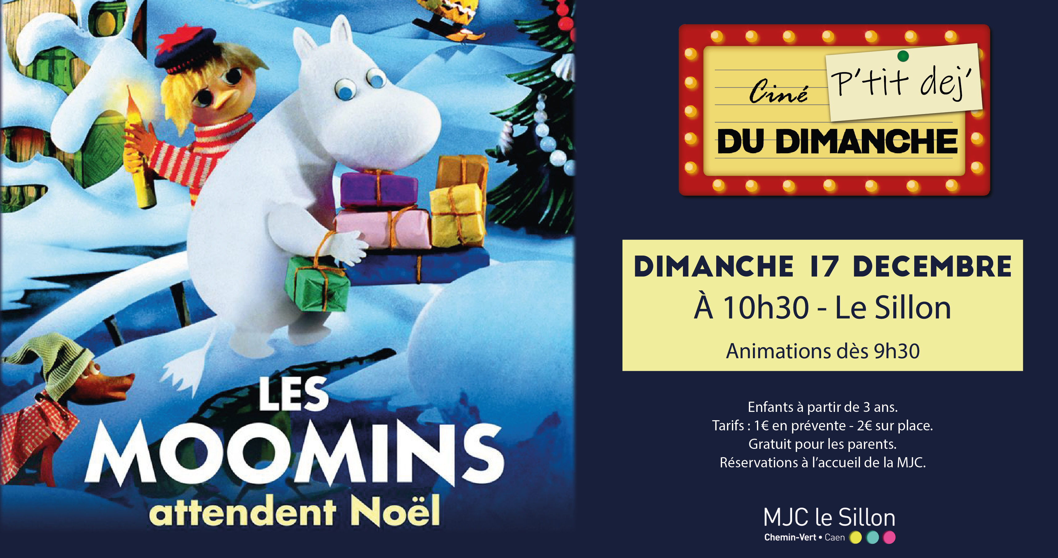 Moomins Ciné gouter de noel