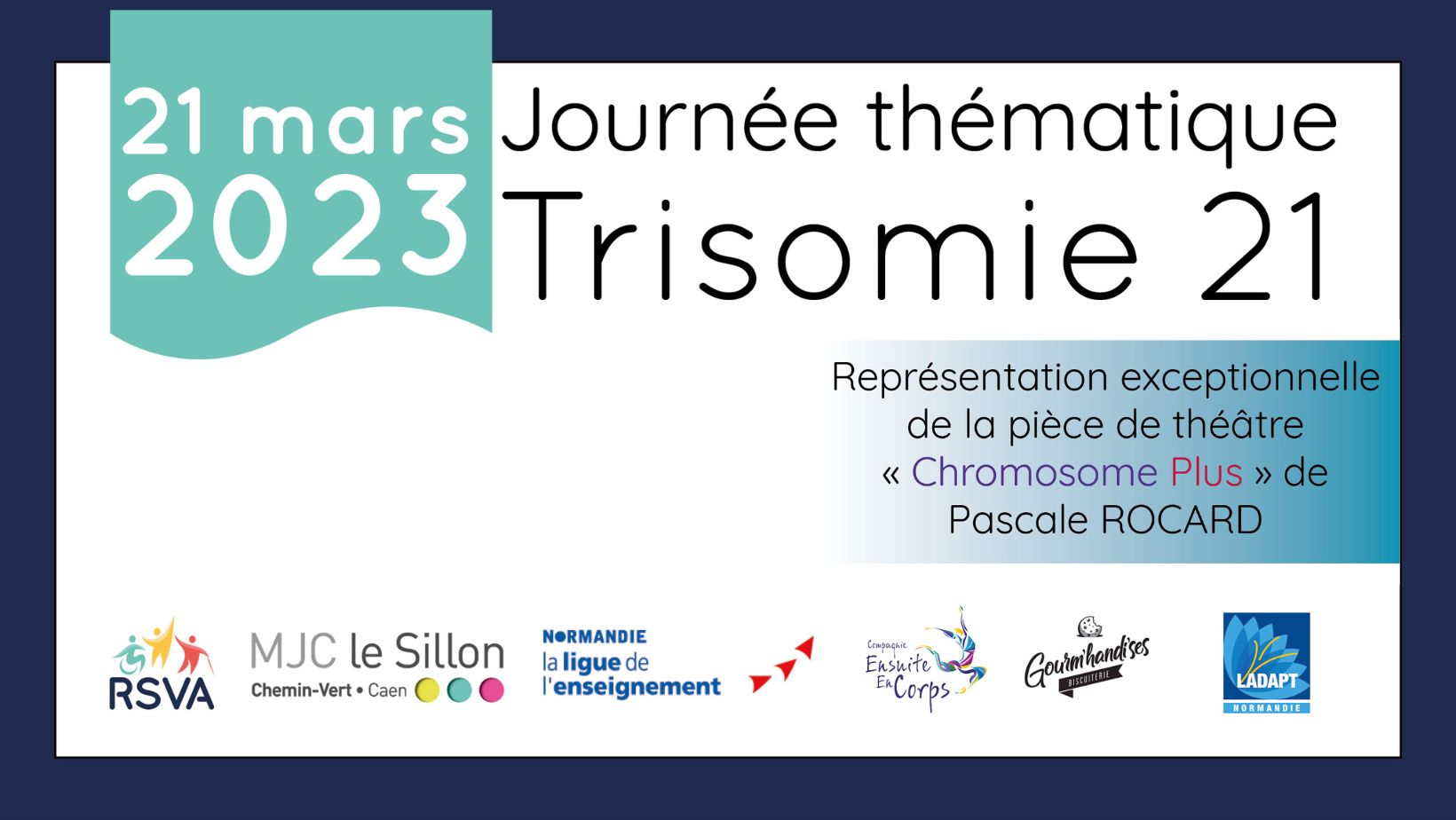 Journée mondiale de la Trisomie 21 - Spectacle de Pascale Rocard, 21 mars