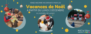 Vacances de noel inscriptions