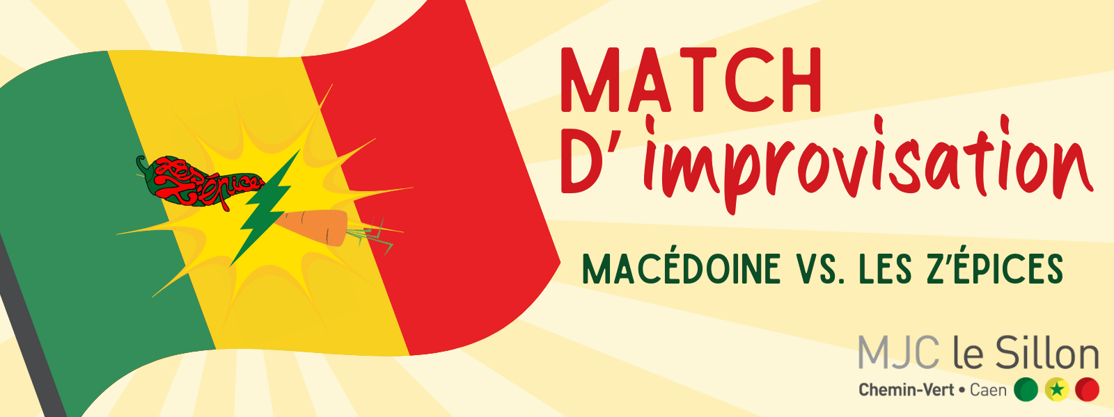 Match d'improvisation Macédoine Sénégal