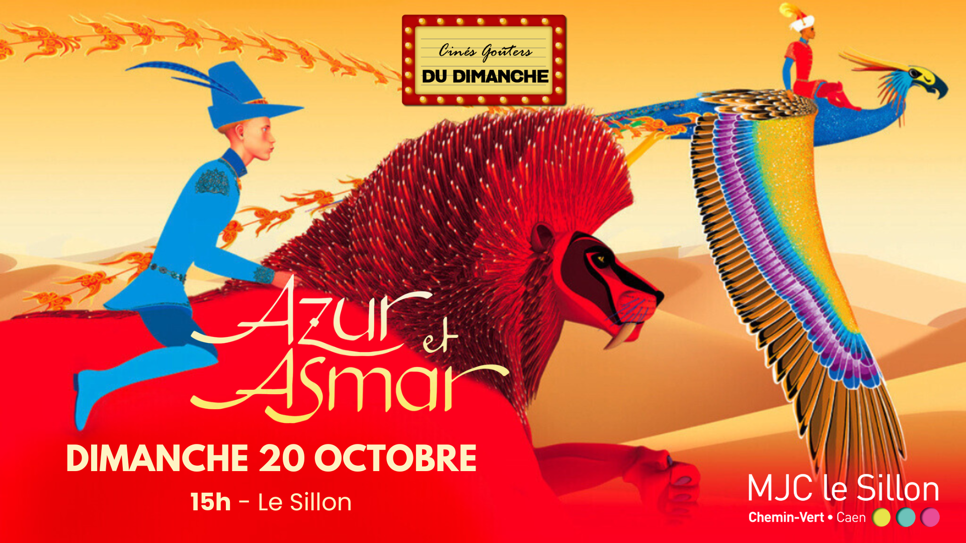 cine gouter toussaint azur et asmar