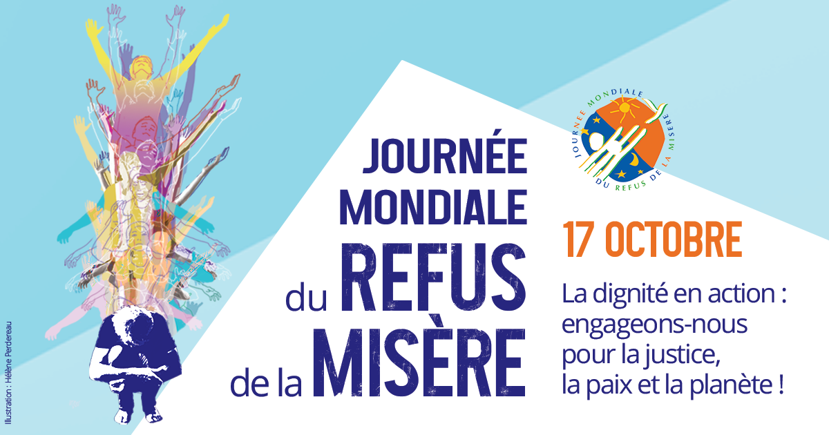 Journée mondiale du refus de la misère, le 17 octobre au Sillon